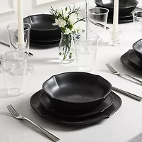 Stone + Lain Baskerville 8-pc. Stoneware Dinnerware Set