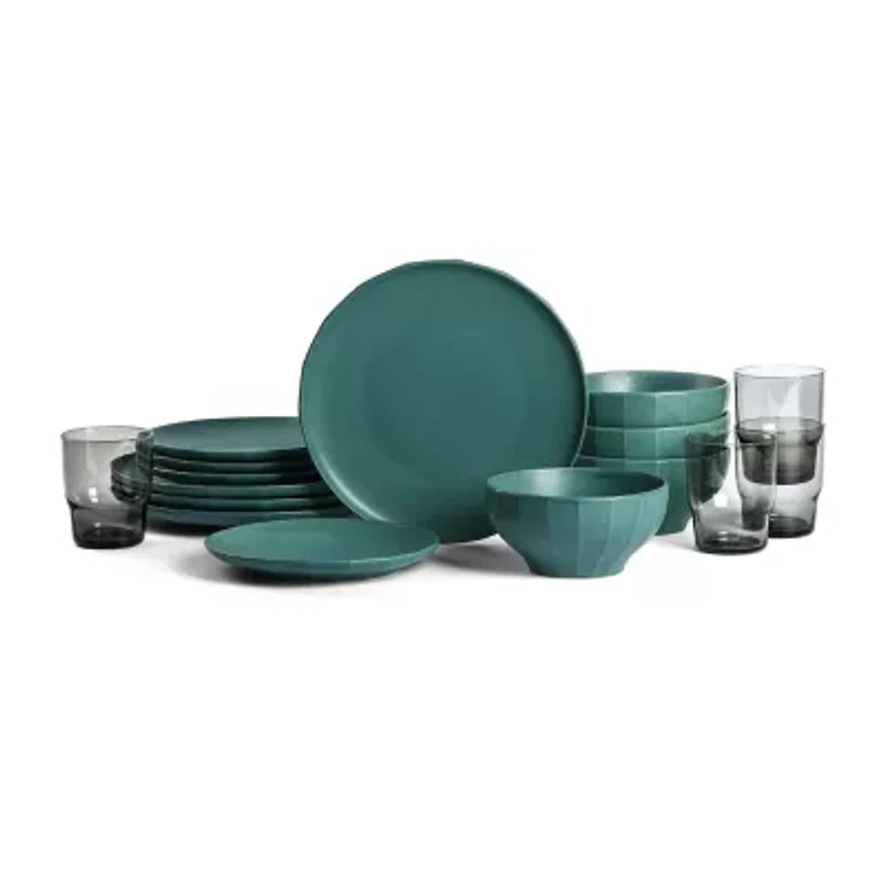 Stone + Lain Rio 4-pc. Stoneware Dinnerware Set