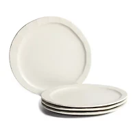 Stone + Lain Oasis 4-pc. Stoneware Dinner Plate