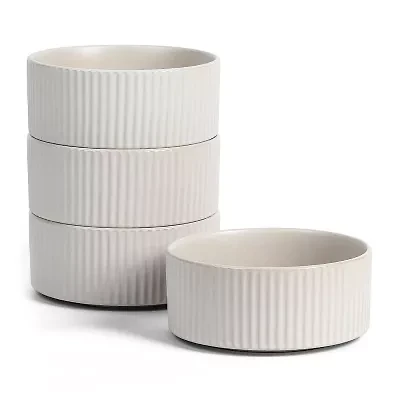 Stone + Lain Haven 4-pc. Stoneware Cereal Bowl