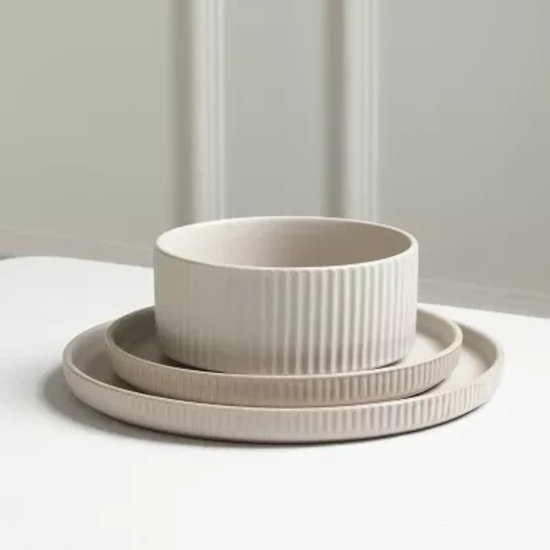 Stone + Lain Haven 4-pc. Stoneware Cereal Bowl