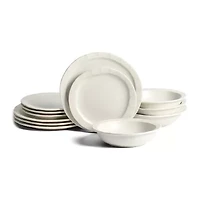 Stone + Lain Oasis 4-pc. Stoneware Dinnerware Set