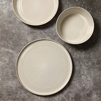 Stone + Lain Claire 8-pc. Stoneware Dinner Plate