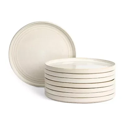 Stone + Lain Claire 8-pc. Stoneware Dinner Plate