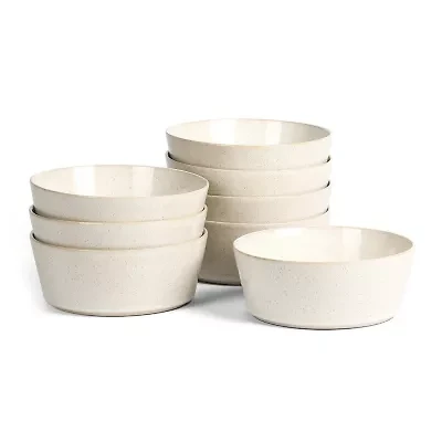 Stone + Lain Claire 8-pc. Stoneware Cereal Bowl