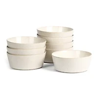 Stone + Lain Claire 8-pc. Stoneware Cereal Bowl