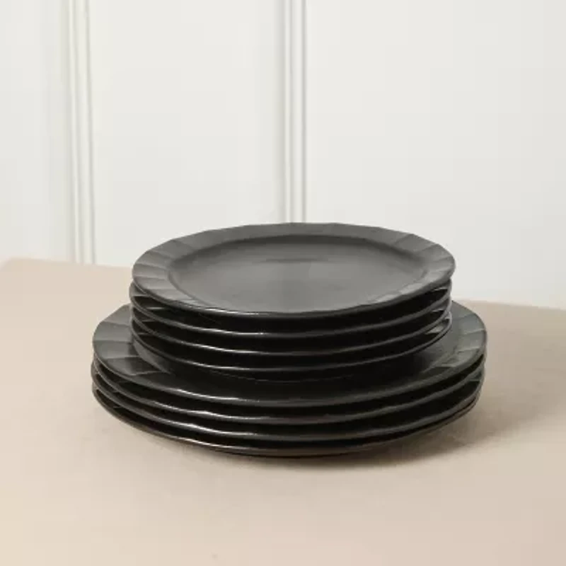 Stone + Lain Oasis 8-pc. Stoneware Dinner Plate