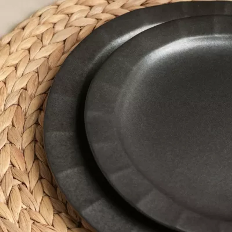 Stone + Lain Oasis 8-pc. Stoneware Dinner Plate