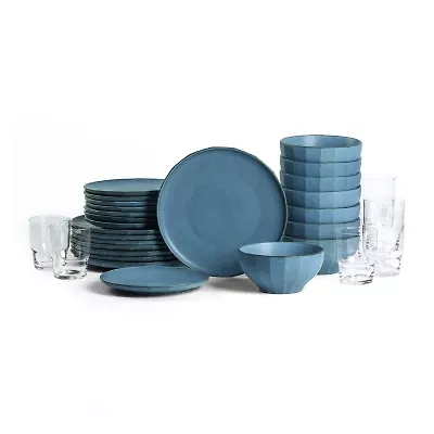 Stone + Lain Rio 32-pc. Stoneware Dinnerware Set