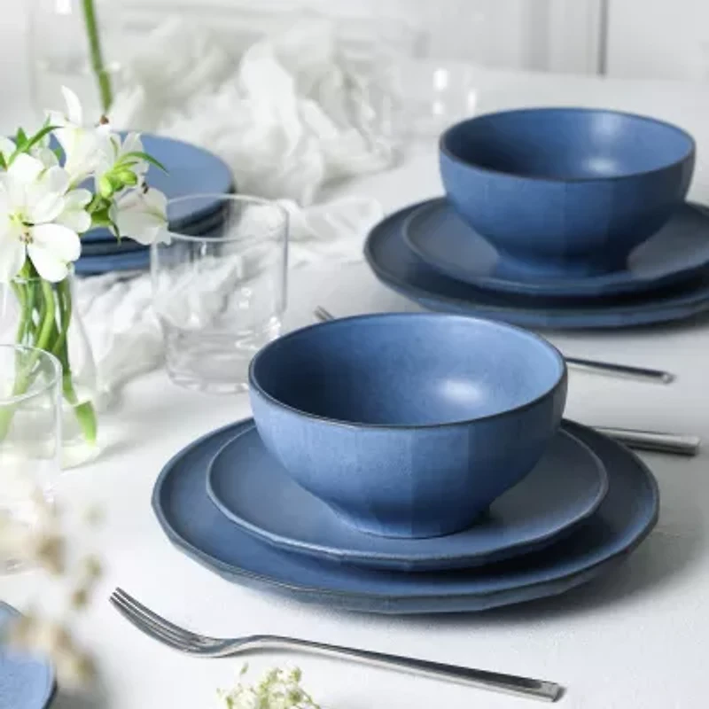 Stone + Lain Rio 32-pc. Stoneware Dinnerware Set