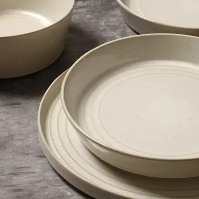 Stone + Lain Claire 8-pc. Stoneware Pasta Bowl