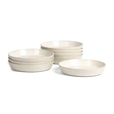 Stone + Lain Claire 8-pc. Stoneware Pasta Bowl