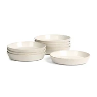 Stone + Lain Claire 8-pc. Stoneware Pasta Bowl