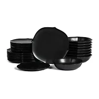 Stone + Lain Baskerville 24-pc. Stoneware Dinnerware Set