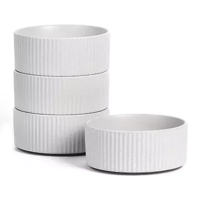 Stone + Lain Haven 4-pc. Stoneware Cereal Bowl