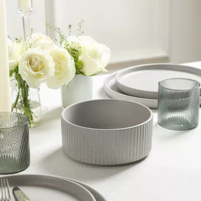 Stone + Lain Haven 4-pc. Stoneware Cereal Bowl