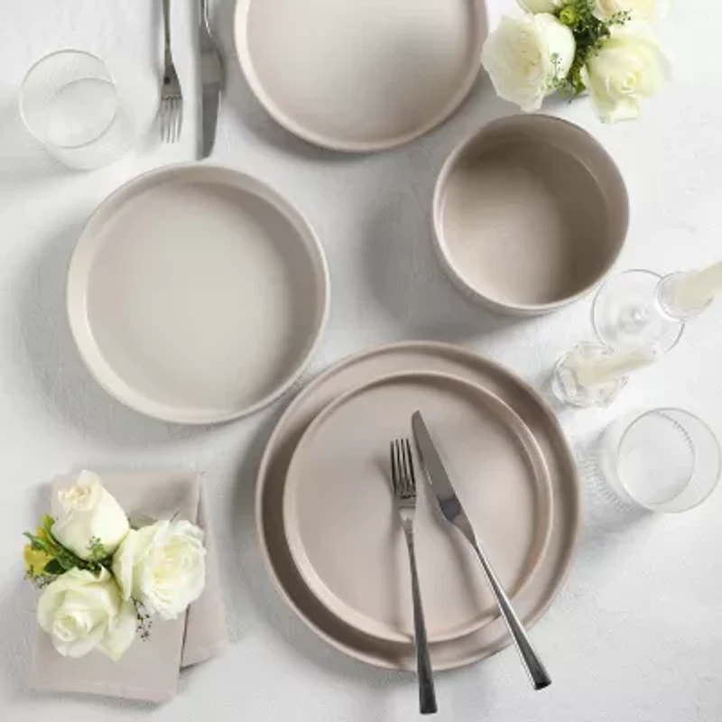 Stone + Lain Haven 4-pc. Stoneware Dinner Plate