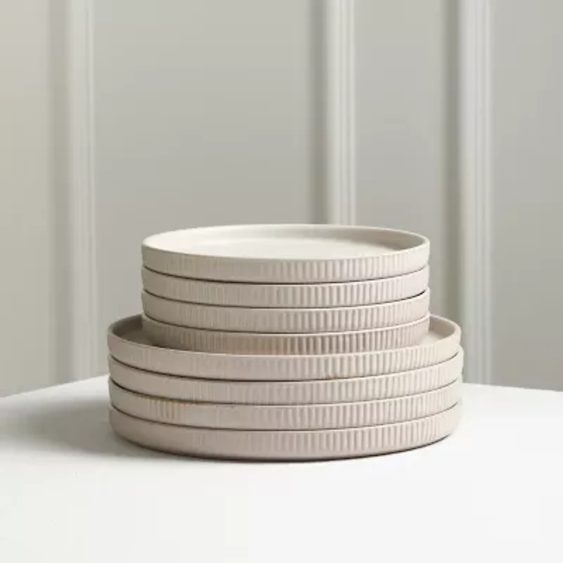 Stone + Lain Haven 4-pc. Stoneware Dinner Plate