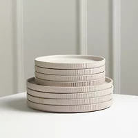 Stone + Lain Haven 4-pc. Stoneware Dinner Plate