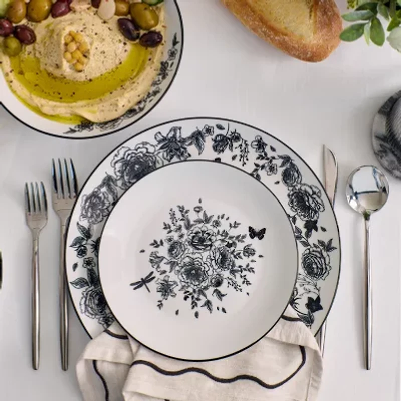 Stone + Lain Esme 8-pc. Porcelain Dinnerware Set