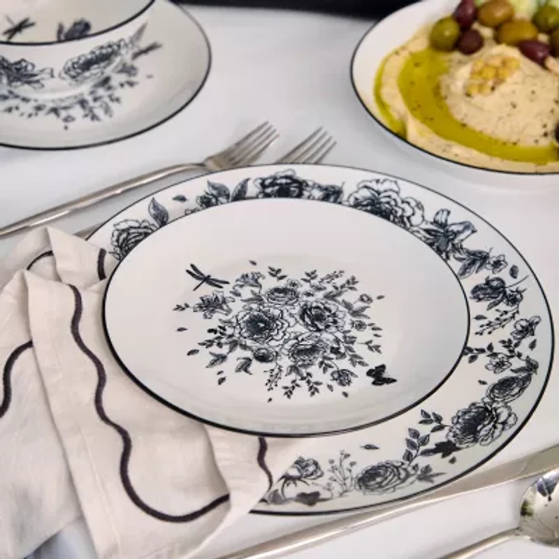 Stone + Lain Esme 8-pc. Porcelain Dinnerware Set