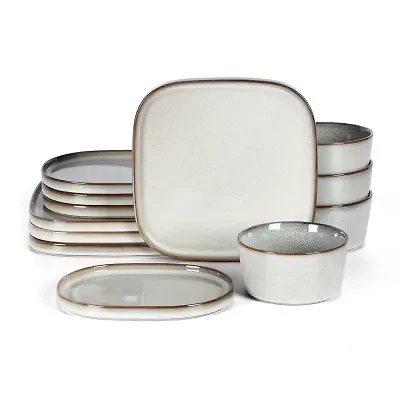 Stone + Lain Cairo -pc. Stoneware Dinnerware Set
