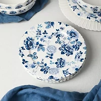 Stone + Lain Fiore 4-pc. Bone China Salad Plate
