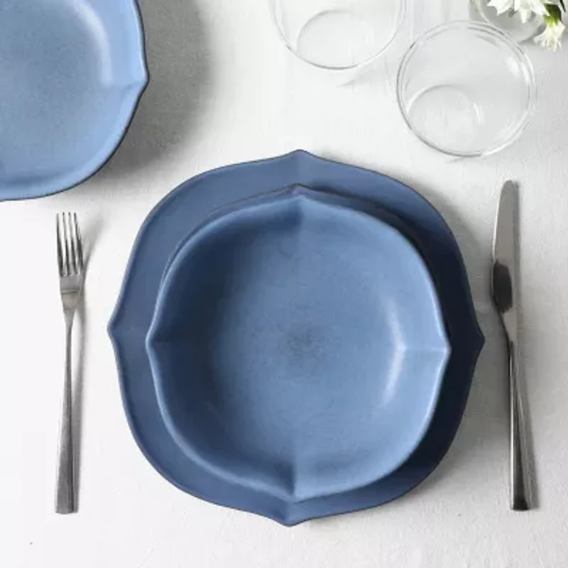 Stone + Lain Baskerville 16-pc. Stoneware Dinnerware Set