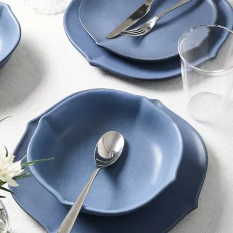 Stone + Lain Baskerville 16-pc. Stoneware Dinnerware Set