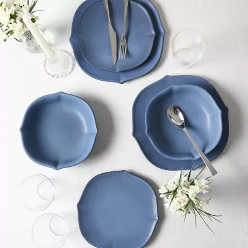 Stone + Lain Baskerville 16-pc. Stoneware Dinnerware Set