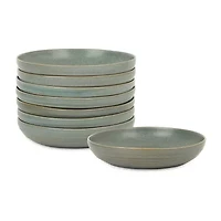 Stone + Lain Elio 8-pc. Stoneware Pasta Bowl