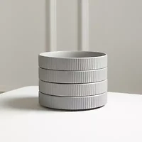 Stone + Lain Haven 4-pc. Stoneware Pasta Bowl