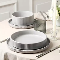 Stone + Lain Haven 4-pc. Stoneware Pasta Bowl