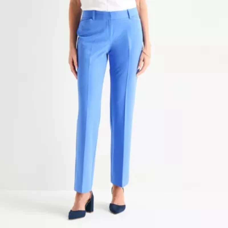 Liz Claiborne Audra Womens Mid Rise Trouser