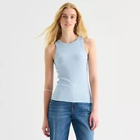 a.n.a Womens High Neck Sleeveless Tank Top