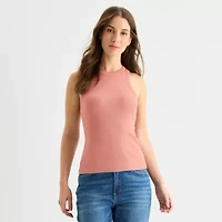 a.n.a Womens High Neck Sleeveless Tank Top