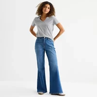 a.n.a Womens V Neck Short Sleeve T-Shirt