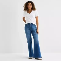 a.n.a Womens V Neck Short Sleeve T-Shirt