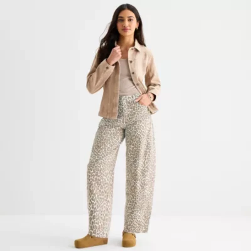 a.n.a Womens Denim Midweight Shirt Jacket