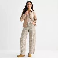 a.n.a Womens Denim Midweight Shirt Jacket