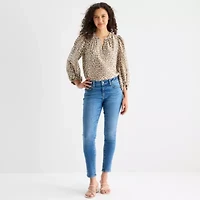 a.n.a Womens Mid Rise Skinny Fit Jean