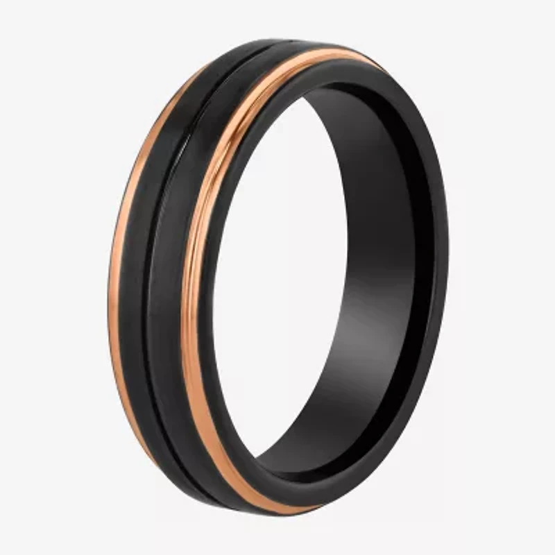 Mens 6MM Tungsten Wedding Band