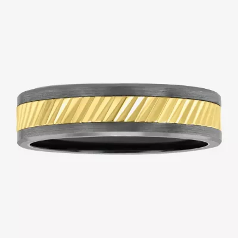 Mens 6MM Tungsten Wedding Band