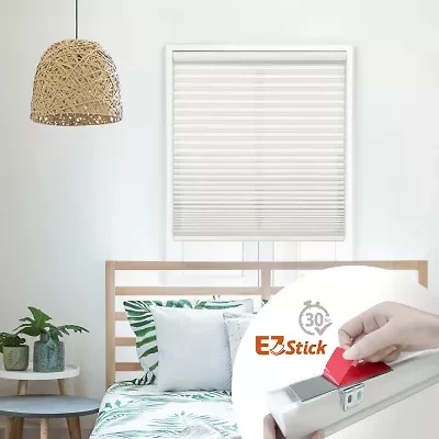 Eco Estates Ez Stick No Tool 1.5" Cut-To-Width Cordless Light-Filtering Cellular Shade