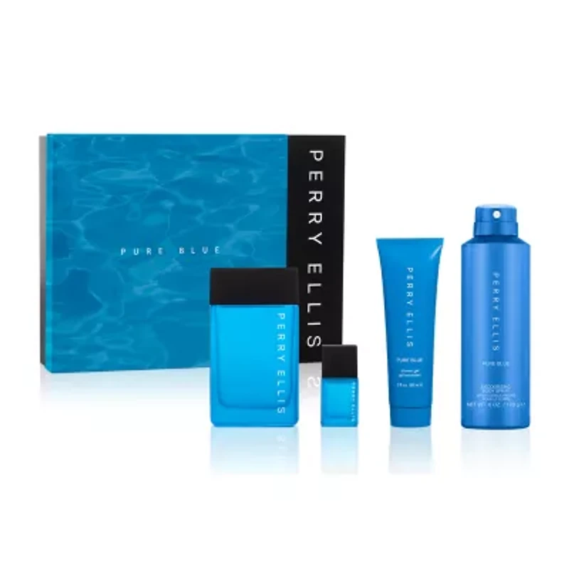 Perry Ellis Pure Blue 4-Pc Gift Set