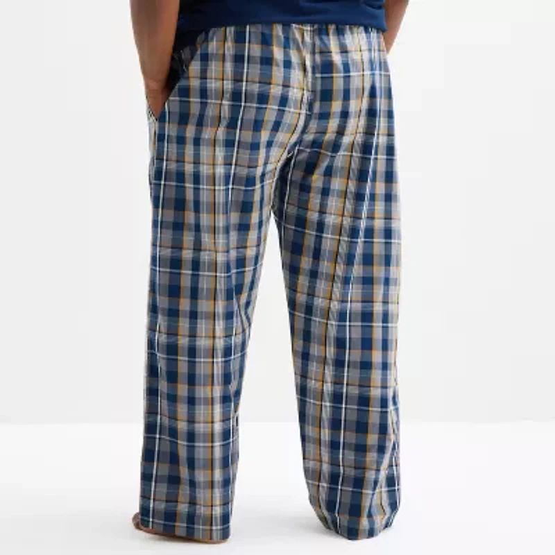 St. John's Bay Mens Poplin Big and Tall Pajama Pants
