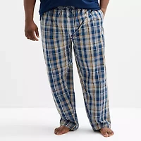 St. John's Bay Mens Poplin Big and Tall Pajama Pants