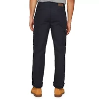 Smiths Workwear Fleece Lined Mens Stretch Fabric Relaxed Fit Cargo Pant