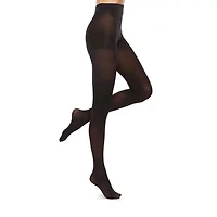Mixit Womens Opaque Medium Support Plus Tights