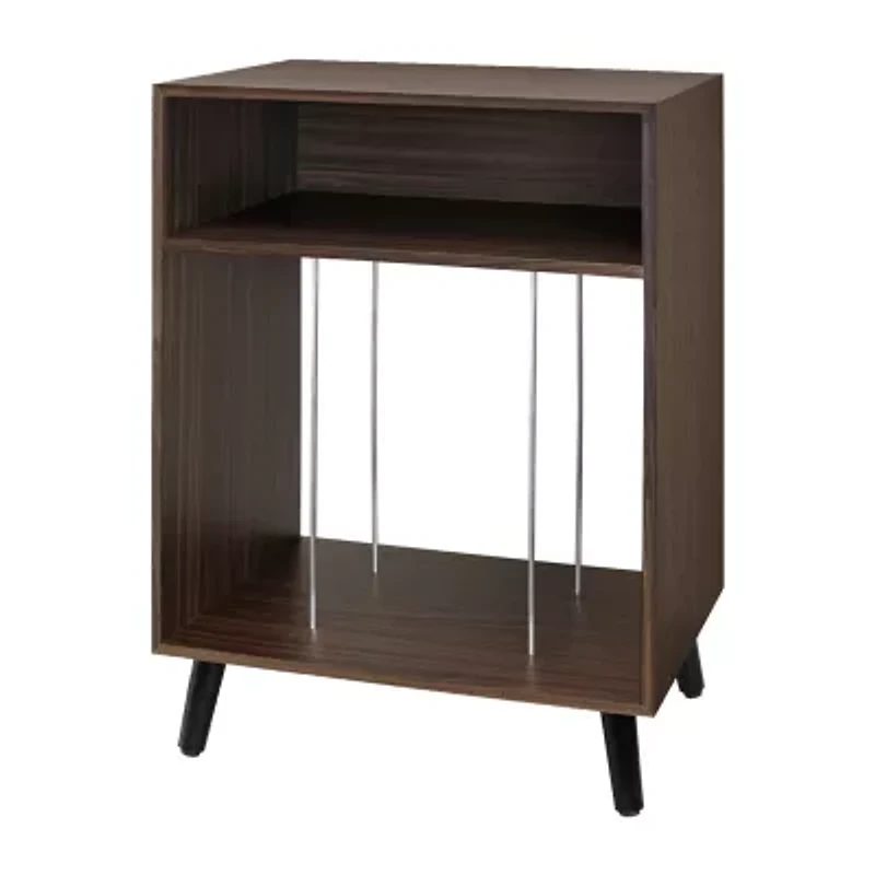 Victrola VTA-270S-ESP Entertainment Stand with Record Holder